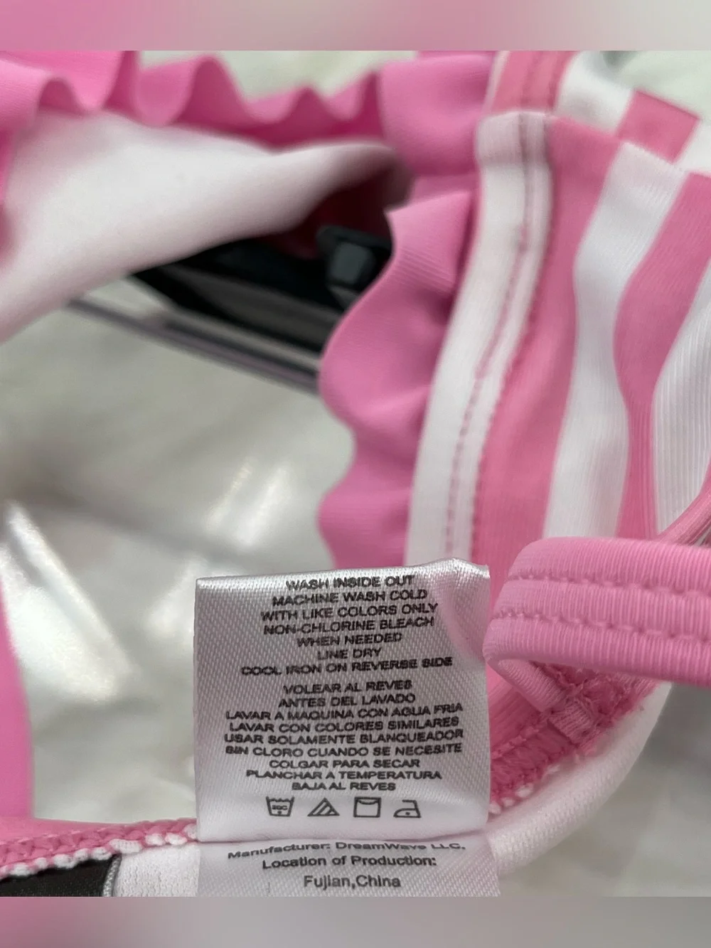 NEW Future Batgirl Pink and Yellow Girls' 18 Months Swim Set with Bat Emblem